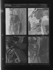 Car wreck (4 Negatives) (November 21, 1957) [Sleeve 54, Folder b, Box 13]